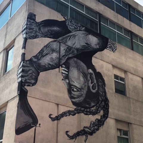 downtown Mexico City grafitti