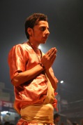 hinduist monk in Varanasi, India