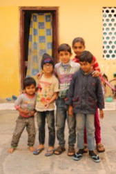 Indian children in Udaipur, India