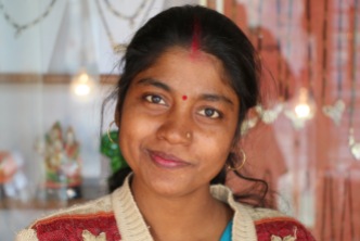 Indian woman in Rishikesh, India