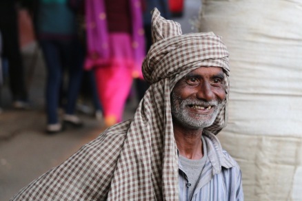 Indian man in Rishikesh, India