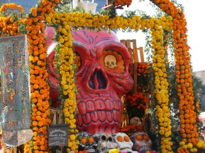 Desfile dia de muertos 2016 en Ciudad de Mexico - day of the dead parade in Mexico City